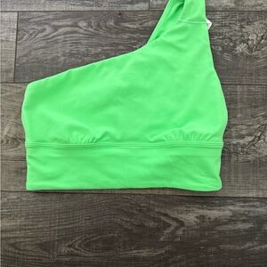 Lululemon Athletica Green Asymmetrical Bra